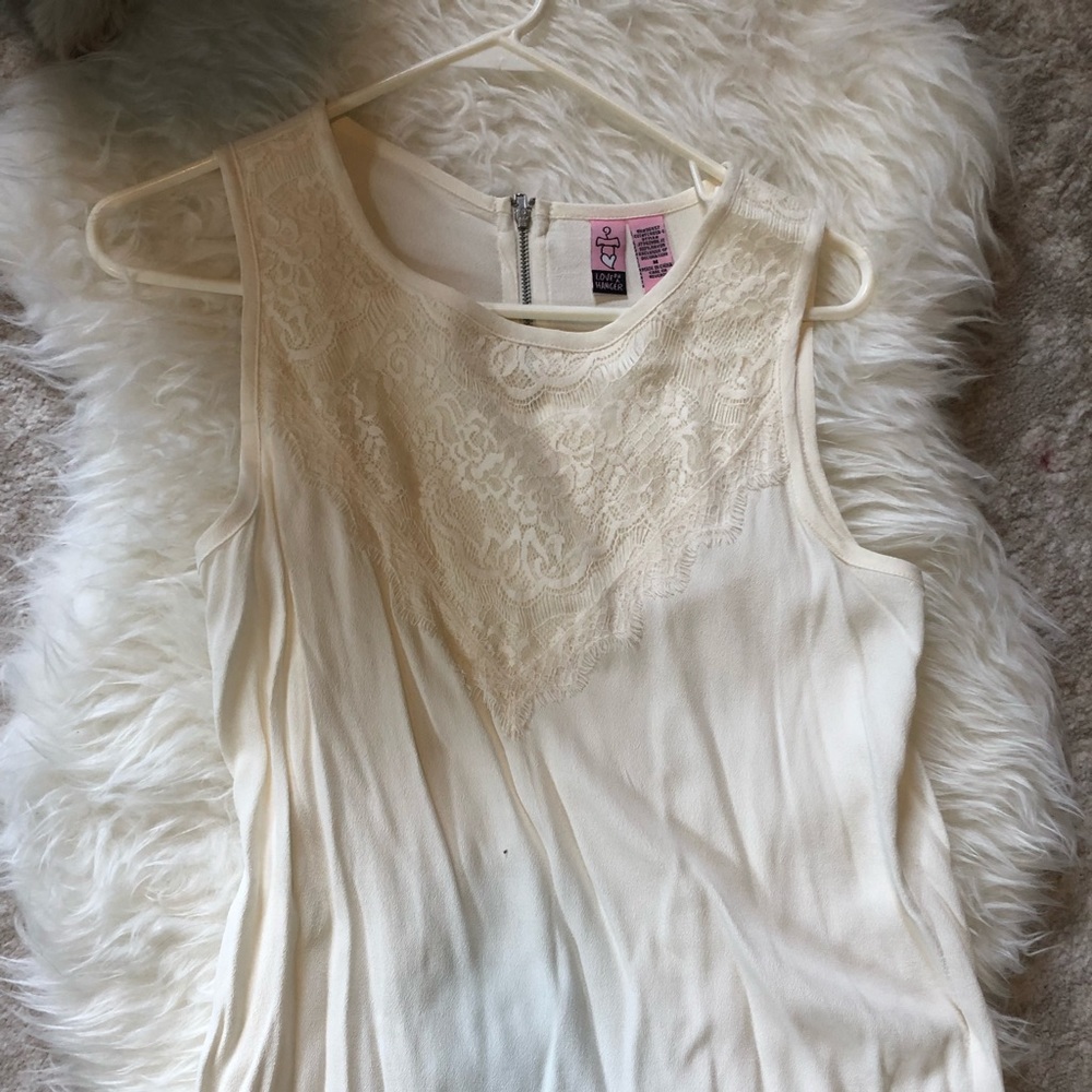 Lace tank top